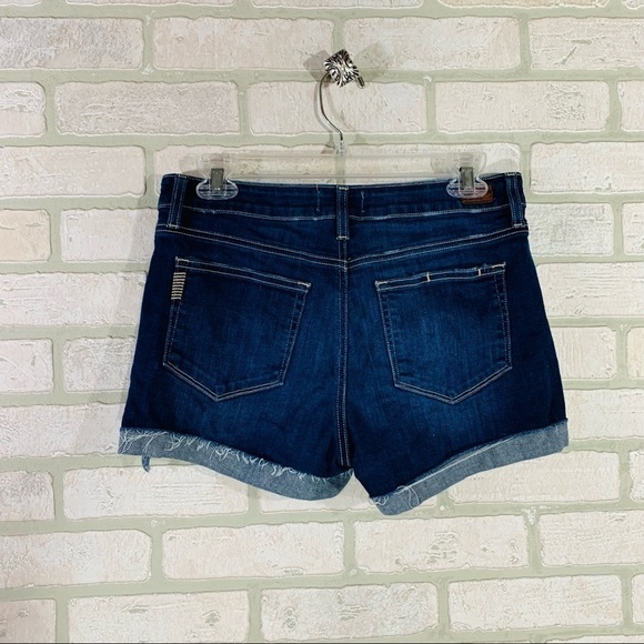 Paige Jimmy Jimmy Cabrera Distressed Wash Denim Shorts Size 28 - Picture 5 of 12